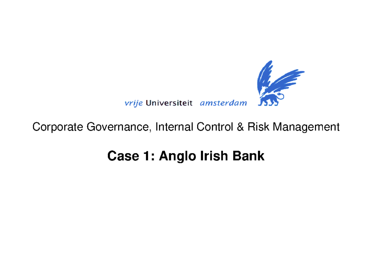 case study related to corporate governance