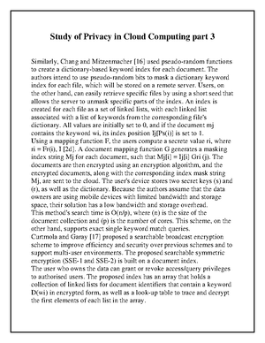 Study of Privacy in Cloud Computing part 1 - An Investigation Study of ...