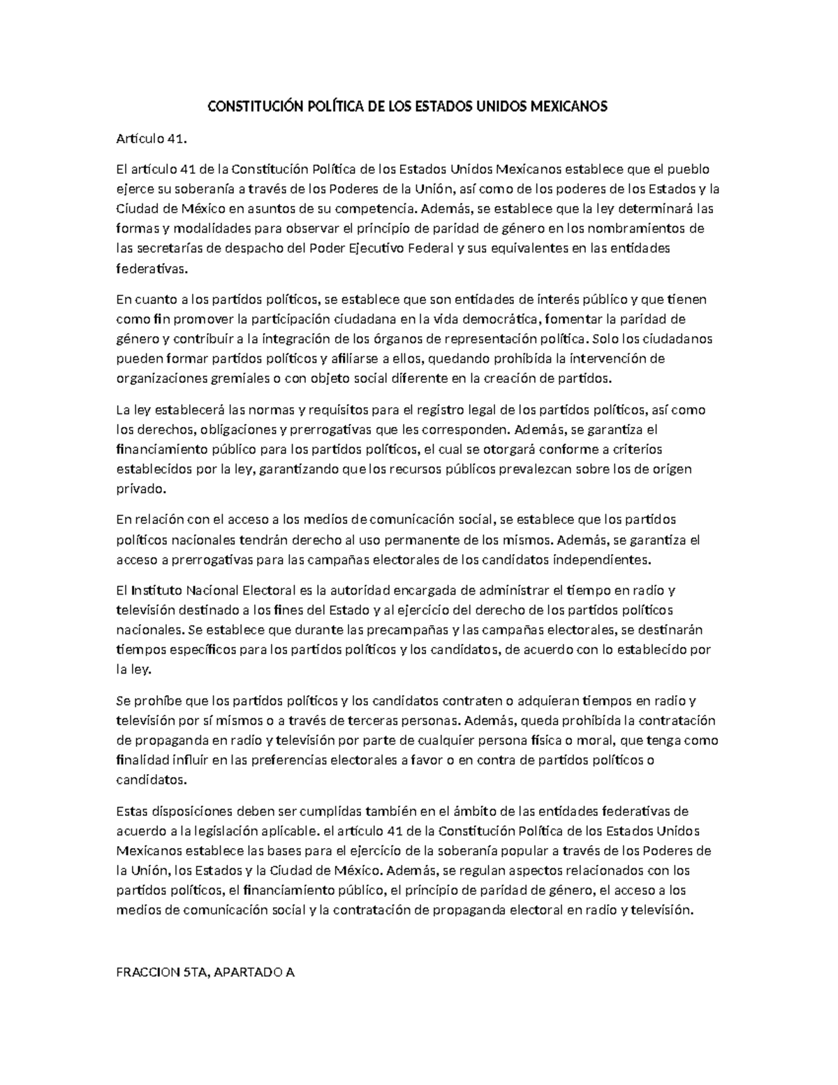 Constitución Política DE LOS Estados Unidos Mexicanos - CONSTITUCIÓN ...