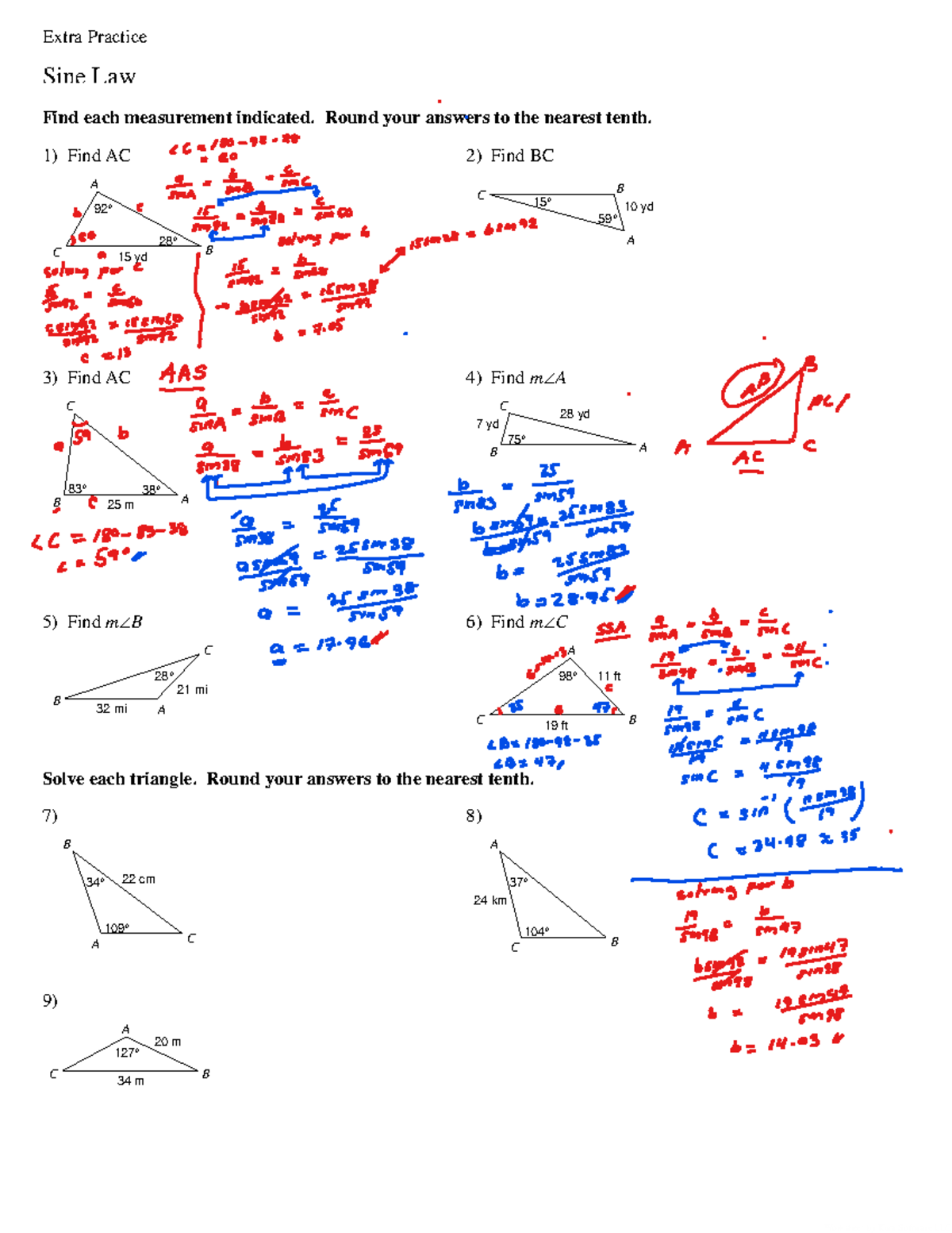 Sin-and-Cos-Law - .... - ©G 82 e 0 x 1 h 1 D HK 9 uttSaV dS 0 otfut 2 ...