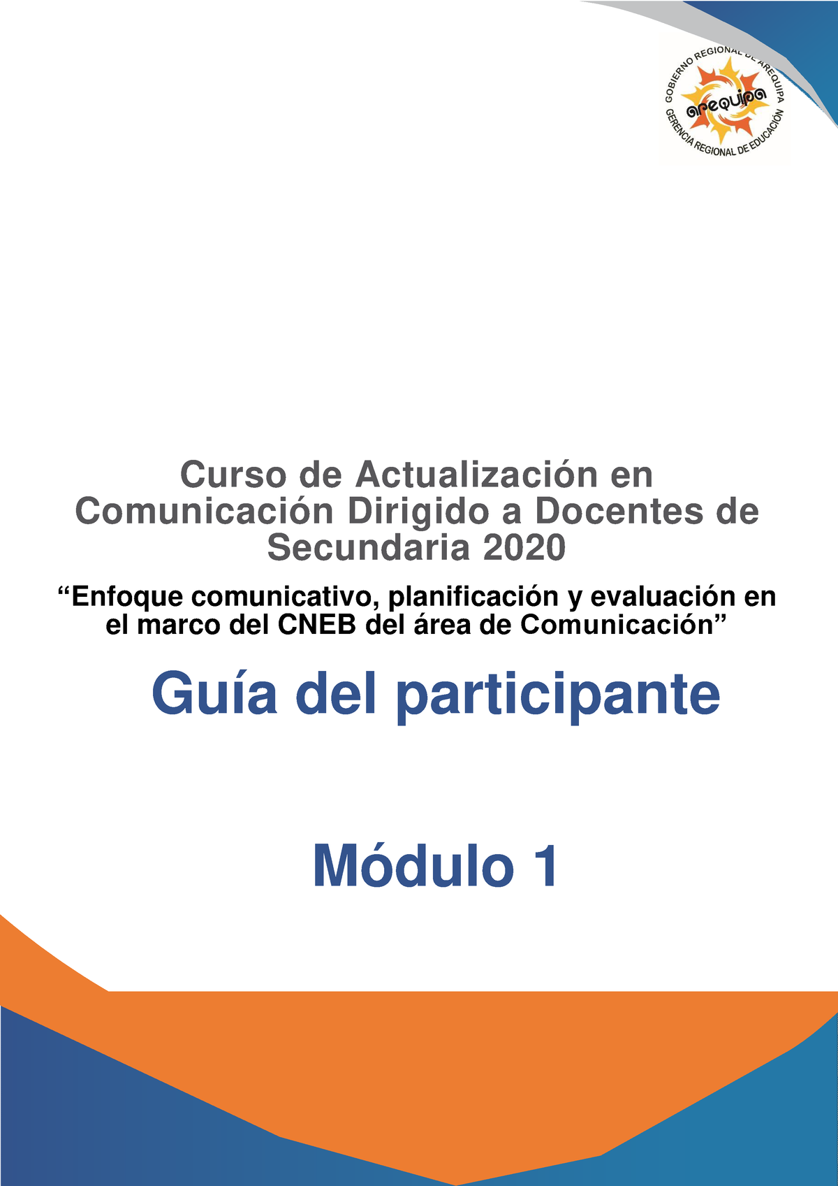 2 Guia Del Participante Modulo 1 - Curso De Actualización En ...