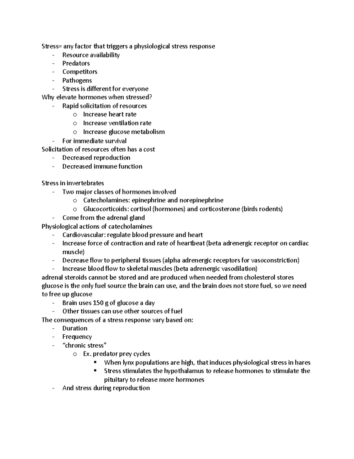 BSC325Notes#12 - These are lecture notes for BSC325 taught by Ryan ...