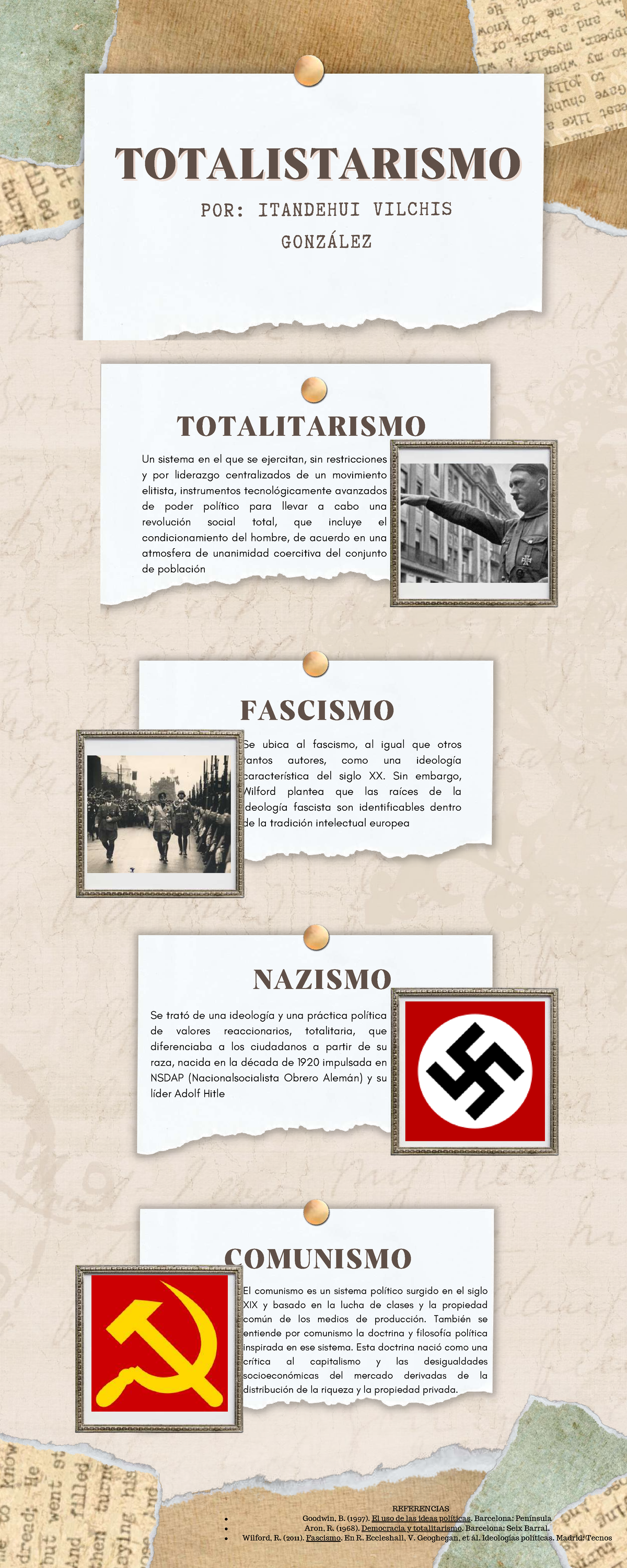 Totalitarismo infografia - TOTALITARISMO FASCISMO Se ubica al fascismo ...