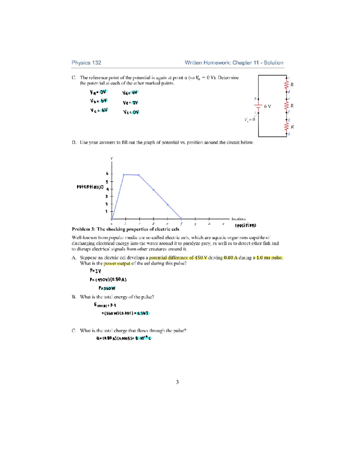 Written HW 11 - PHYS 132 - Studocu