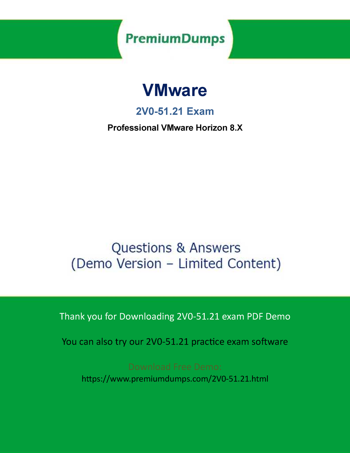 2V0-51 - Best Study Material - Questions Answers PDF Page 1 VMware Exam ...