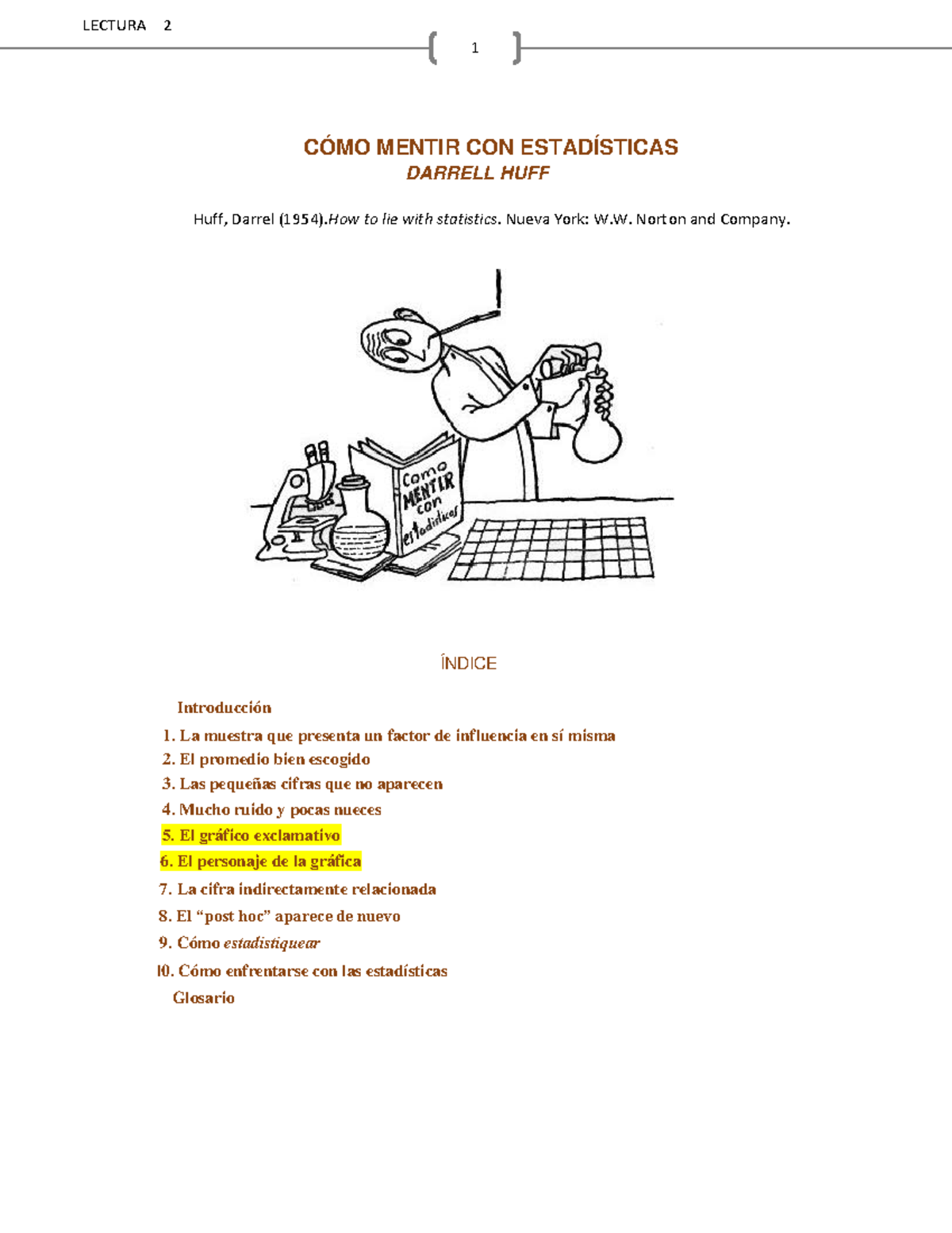 2 HUFF Gráficos - analisis de datos - 1 CÓMO MENTIR CON ESTADÍSTICAS ...