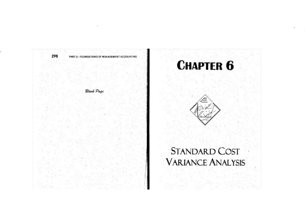 Variance - Strategic Business Management - Studocu
