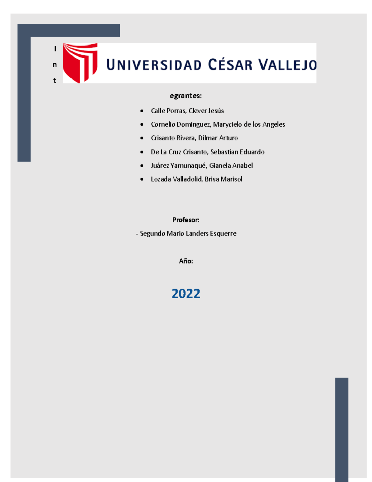 Informe+problemas+éticos+empresariales+ I n t egrantes Calle Porras