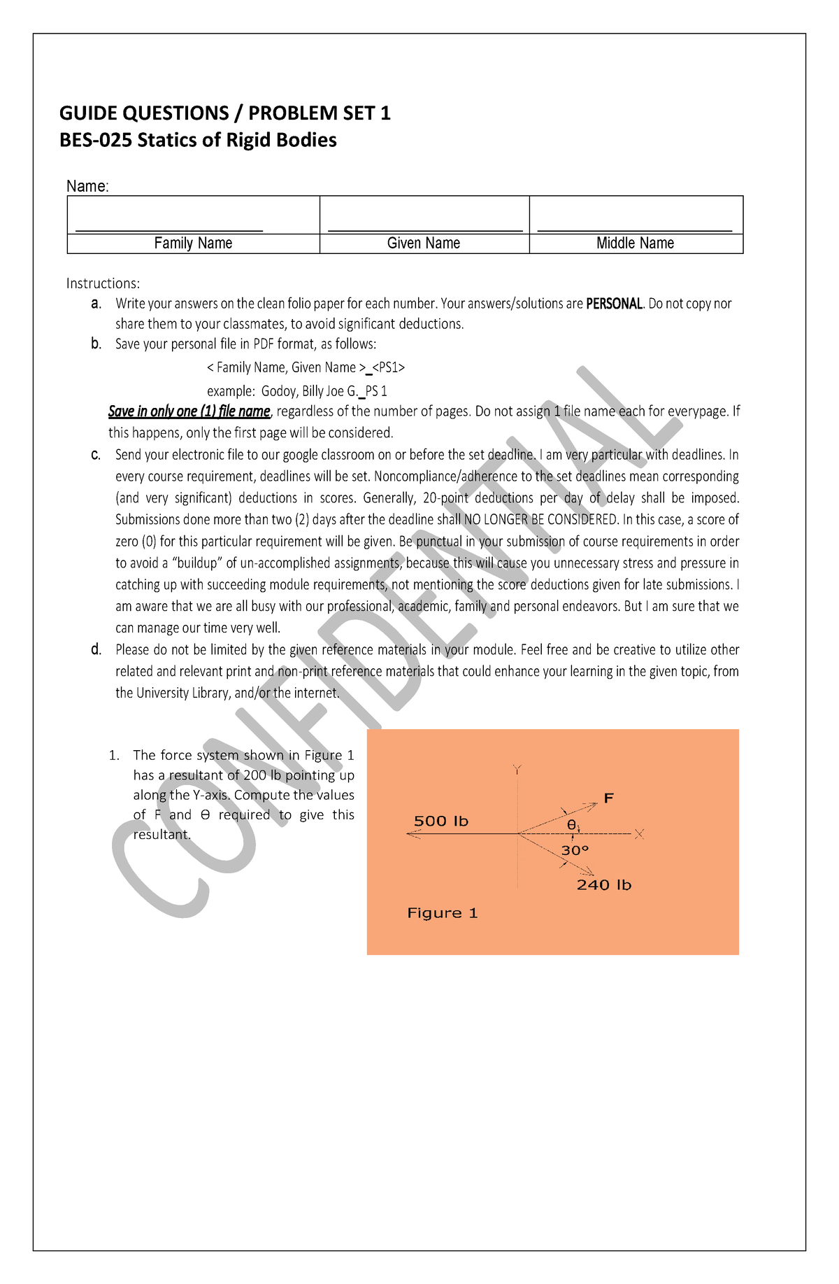 Problem-SET-1 - This will help you to practice more in economics ...