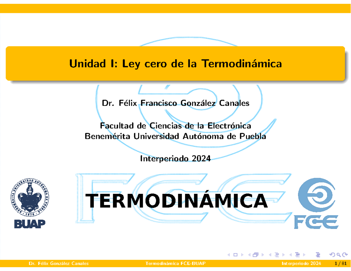 03 Unidad I Temperatura Ley Cero Interperiodo 2024 - Unidad I: Ley Cero ...