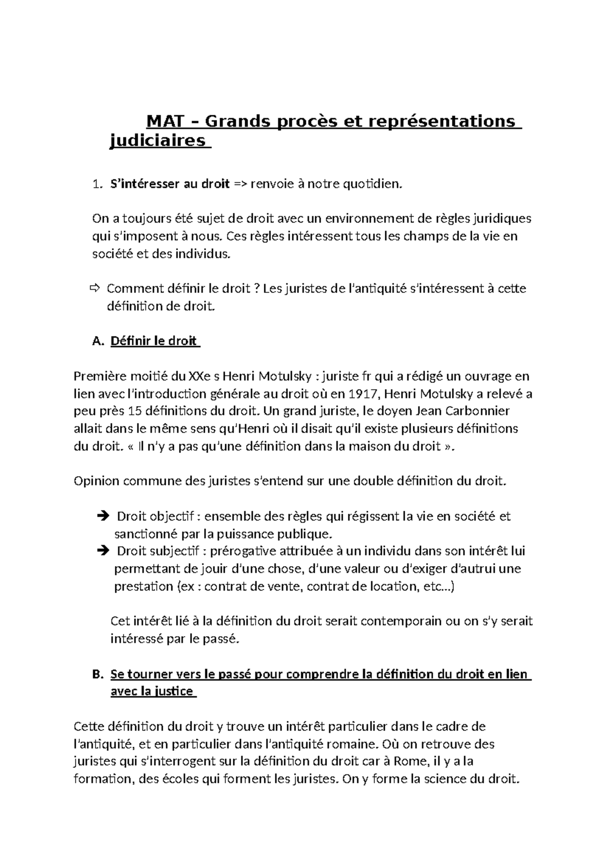 MAT Grands procès et representations judiciaires - MAT – Grands procès ...