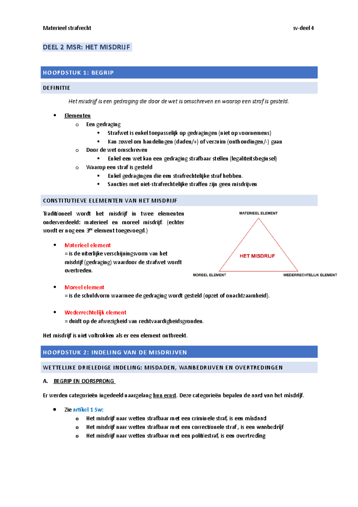 Materieel Strafrecht_samenvatting_ Deel 4_De Bondt - Materieel ...