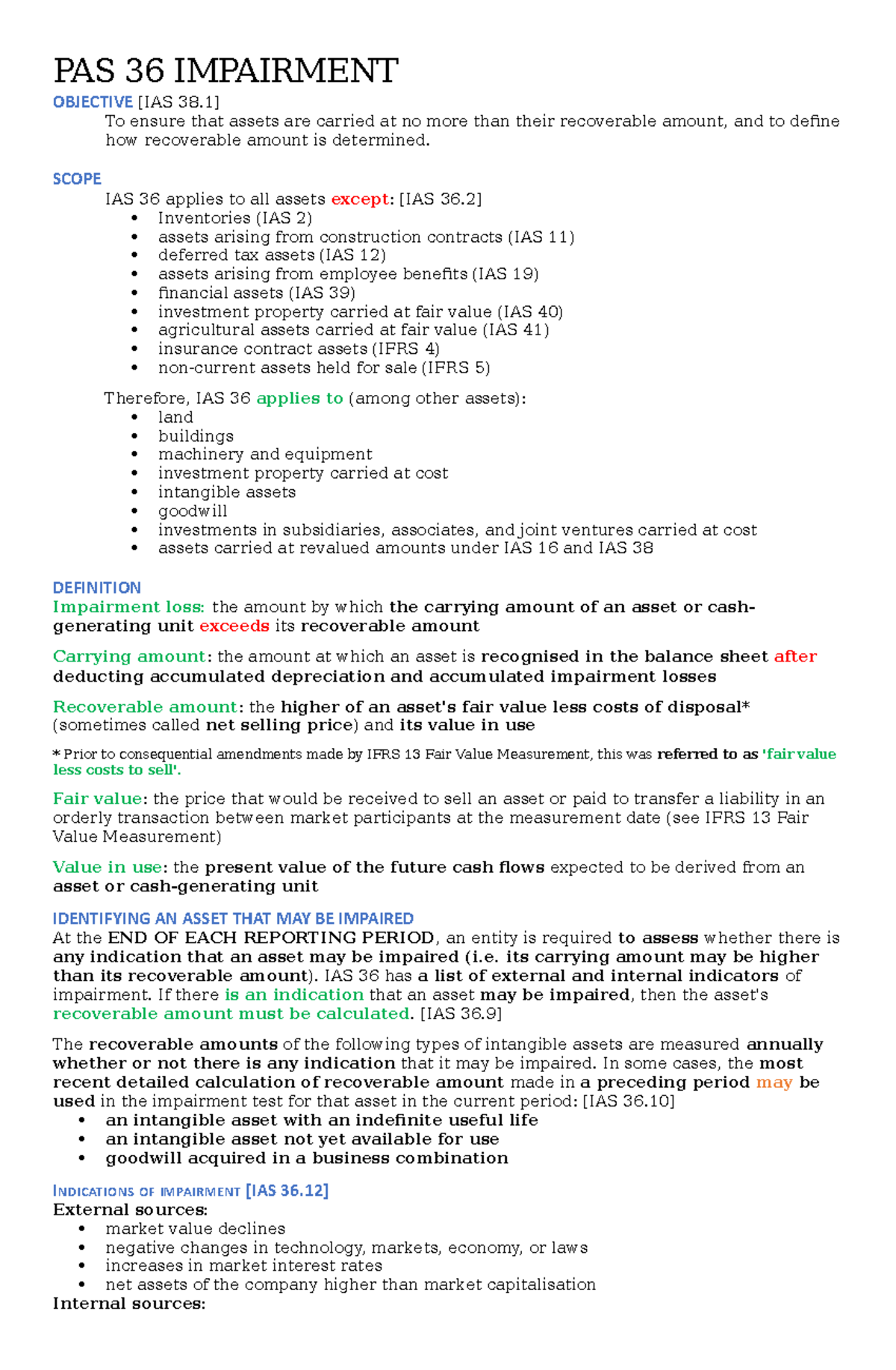 pas-36-impairment-pas-36-impairment-objective-ias-38-to-ensure-that