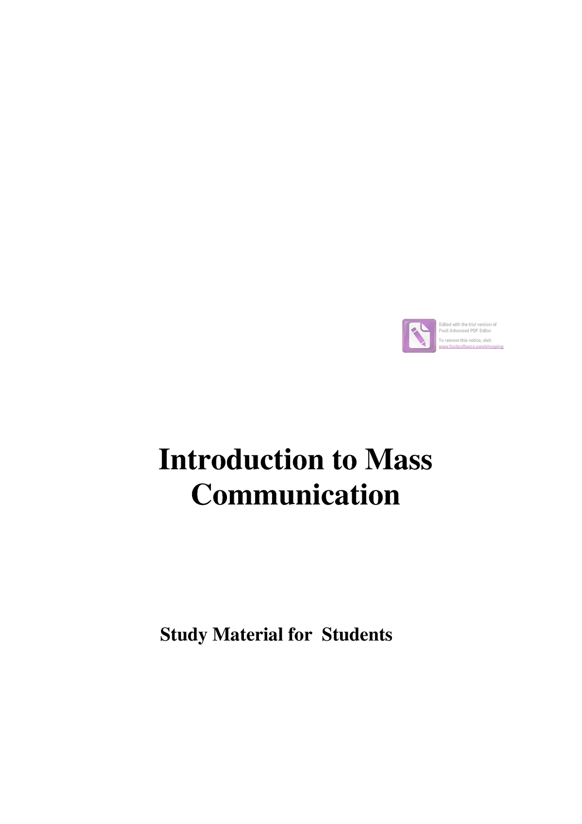 mass-comm-notes-sem-iii-introduction-to-mass-communication-study