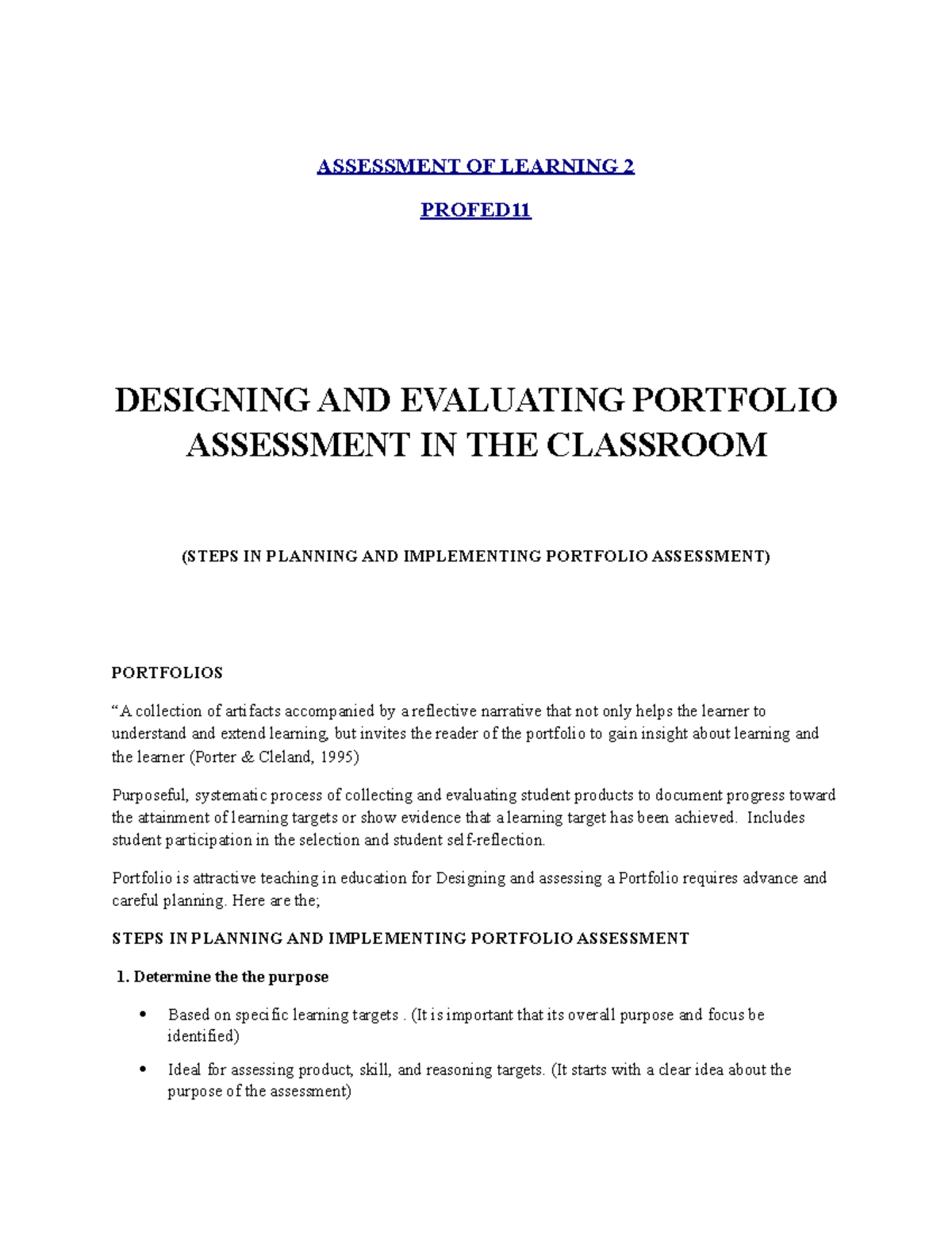 designing-and-evaluating-portfolio-assessment-in-the-classroom