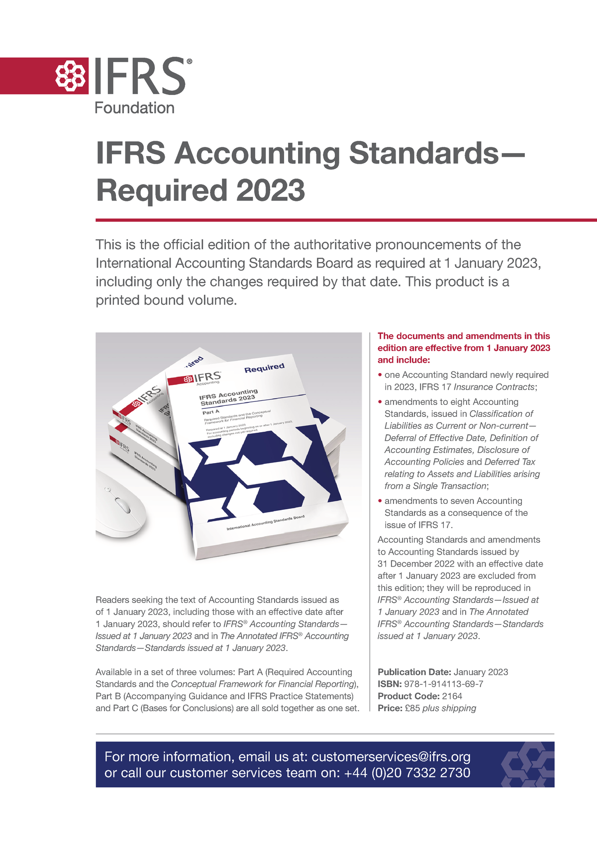 Ifrs Required Bv2023 Leaflet - Readers Seeking The Text Of Accounting ...