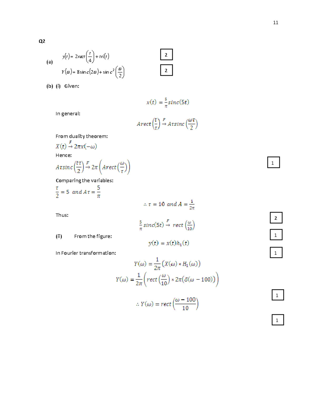 ExamFinal Examination Semester II Session 2009/2010: Signals and ...
