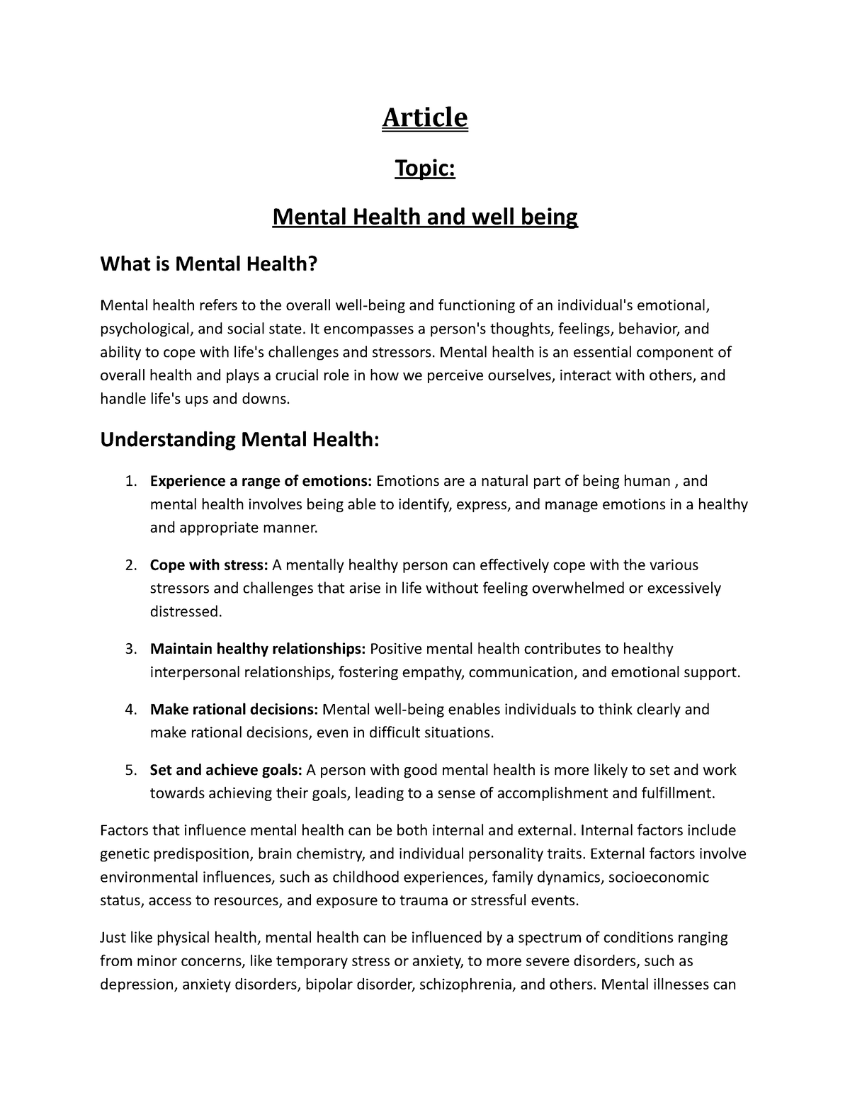 article-on-mental-health-and-well-being-article-topic-mental-health