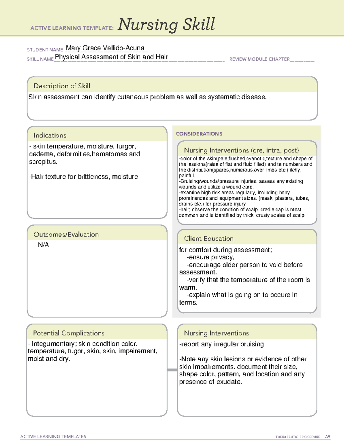 NS PA Skin and Hair - Skin and hair - ACTIVE LEARNING TEMPLATES ...