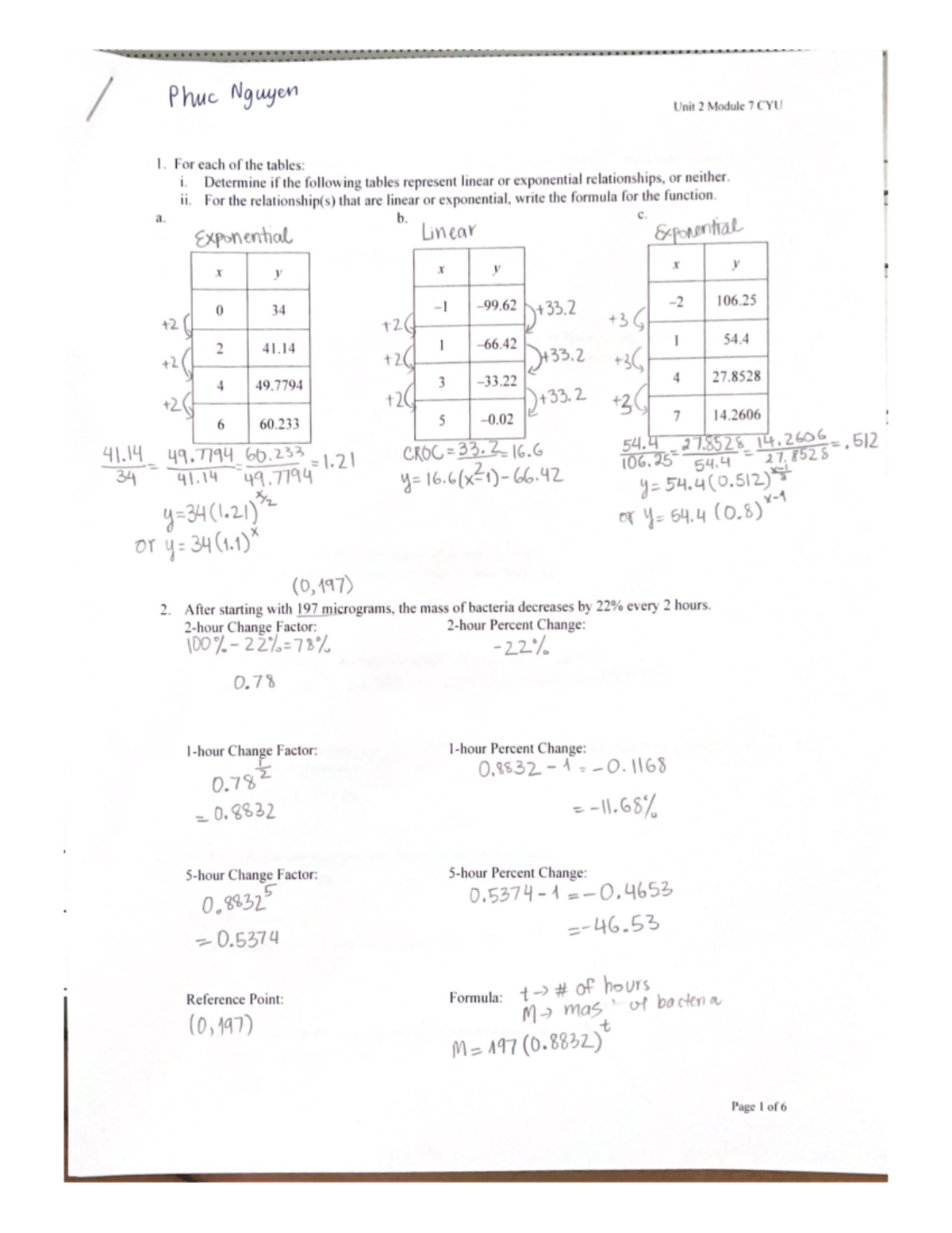 math 105 homework 3.1