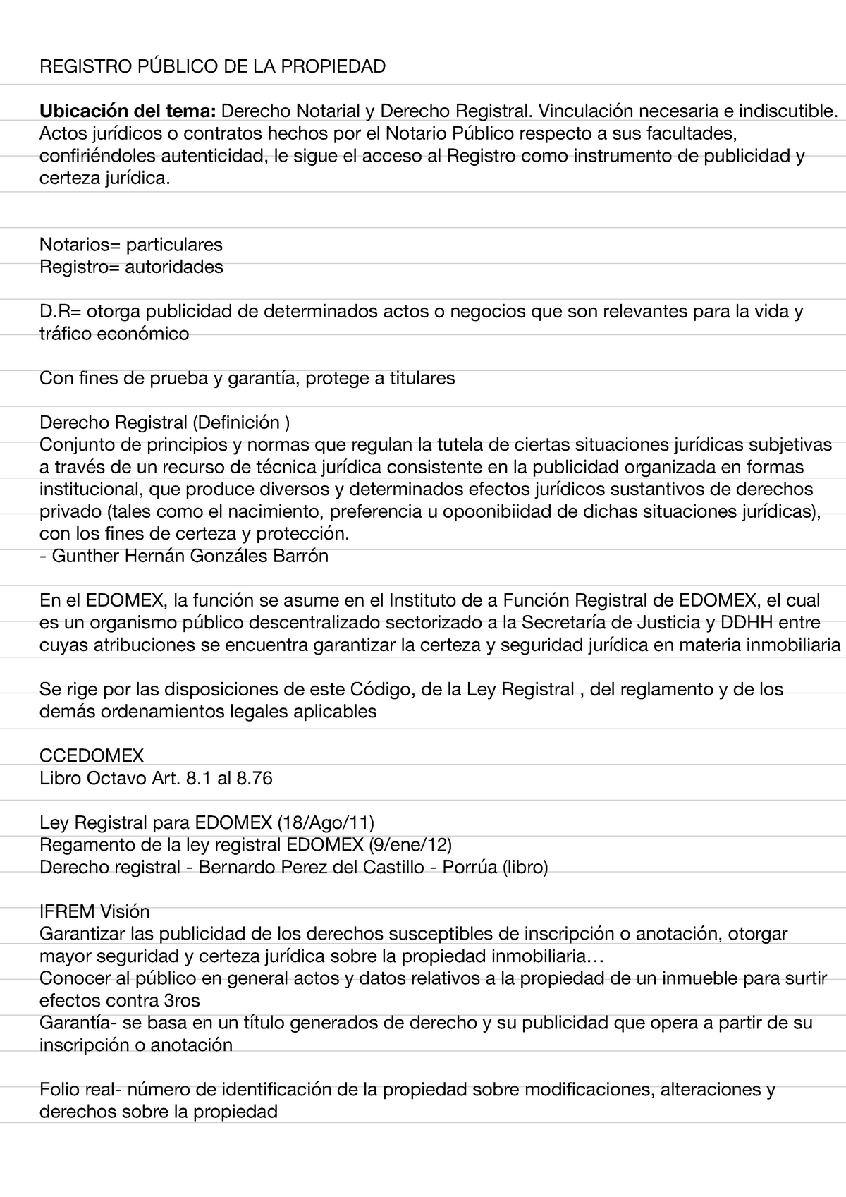 Tema 10 Registro Público De La Propiedad Registro PÚblico De La Propiedad Ubicación Del Tema 4139