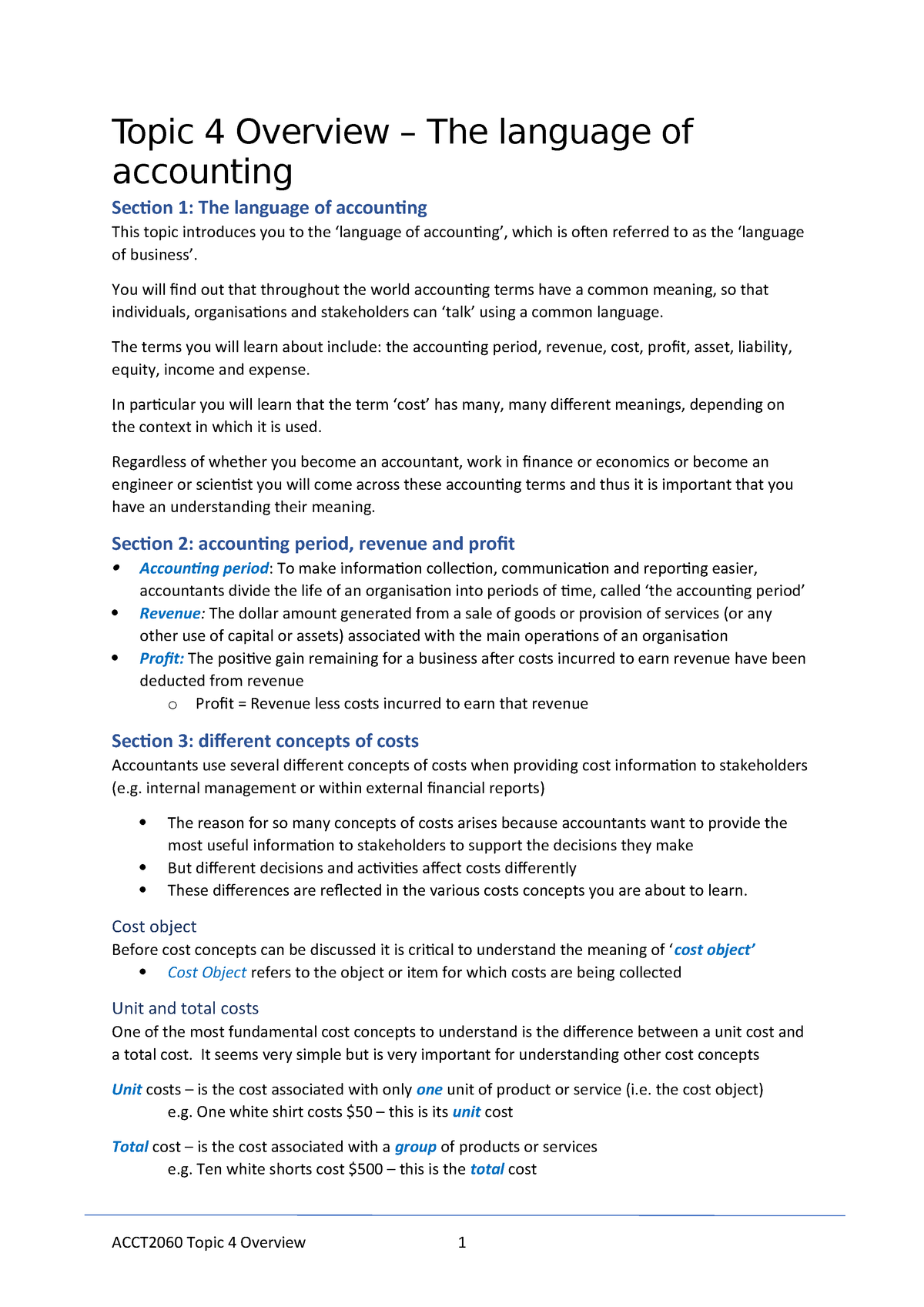 Finance Cost Accounting Term / Cost Accounting Definition Characteristics Objectives Cost Accounting Cycle / This helps the organization in cost controlling and making strategic planning and decision on improving cost efficiency.