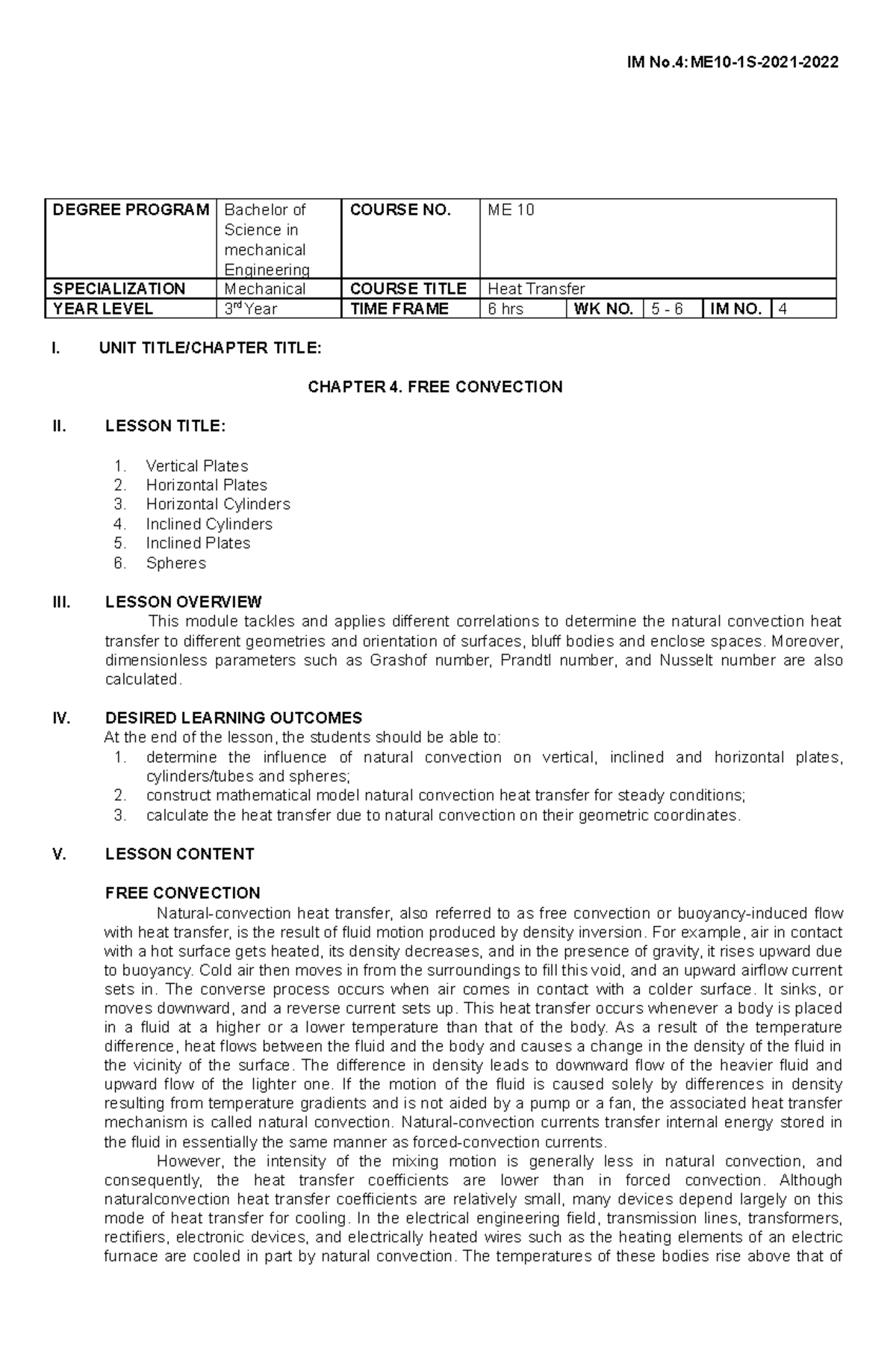 HEAT 04 NVSU-FR-ICD-05-00 - DEGREE PROGRAM Bachelor of Science in ...