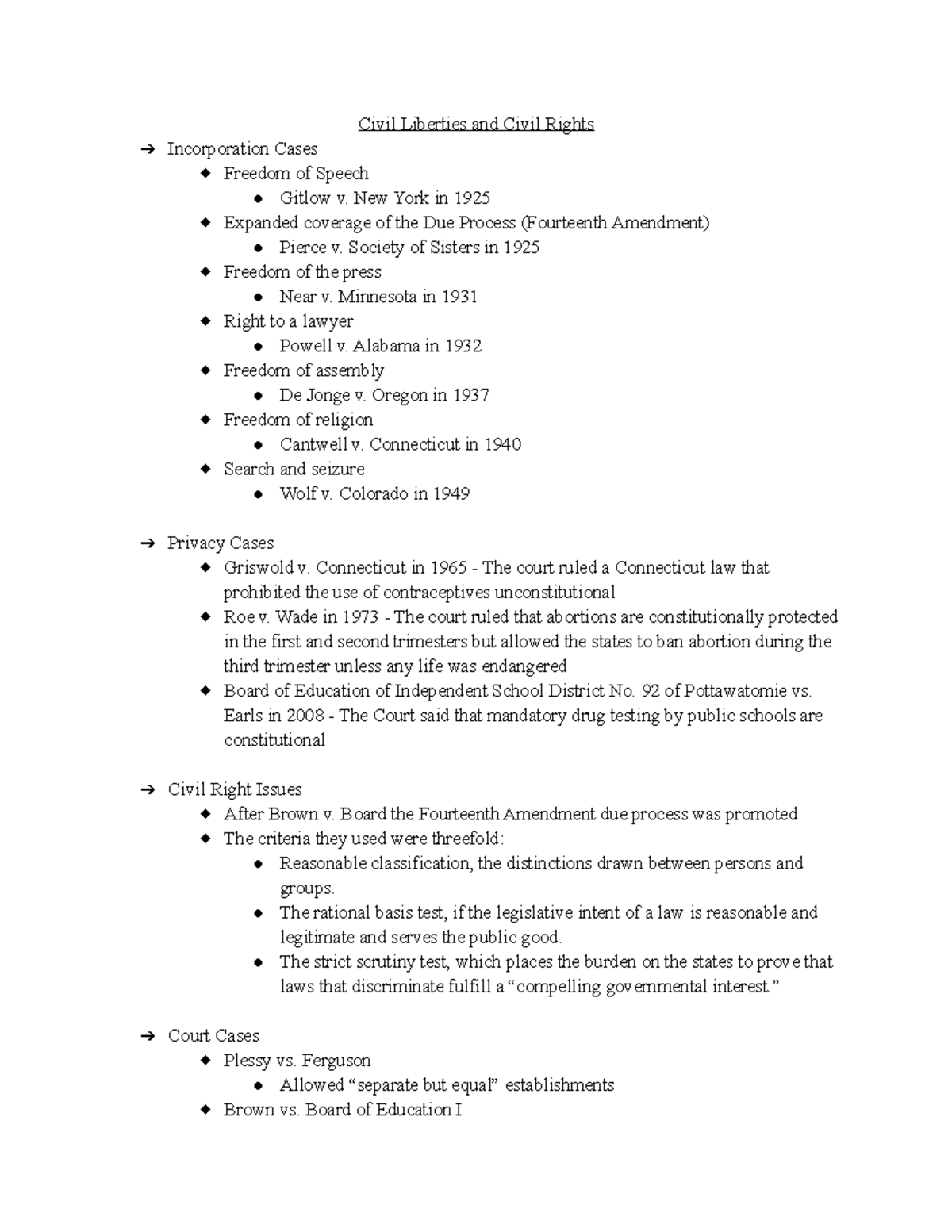 unit-4-cornell-notes-civil-liberties-and-civil-rights-incorporation