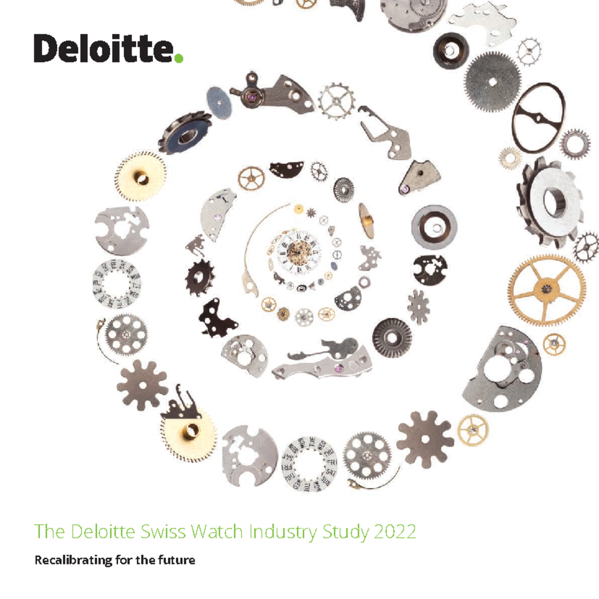 Deloitte swiss watch 2025 industry study 2021