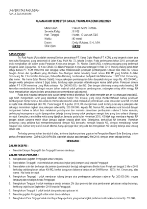 Ruang Lingkup Peradilan - TUGAS HUKUM ACARA PERDATA DAN PERKEMBANGAN