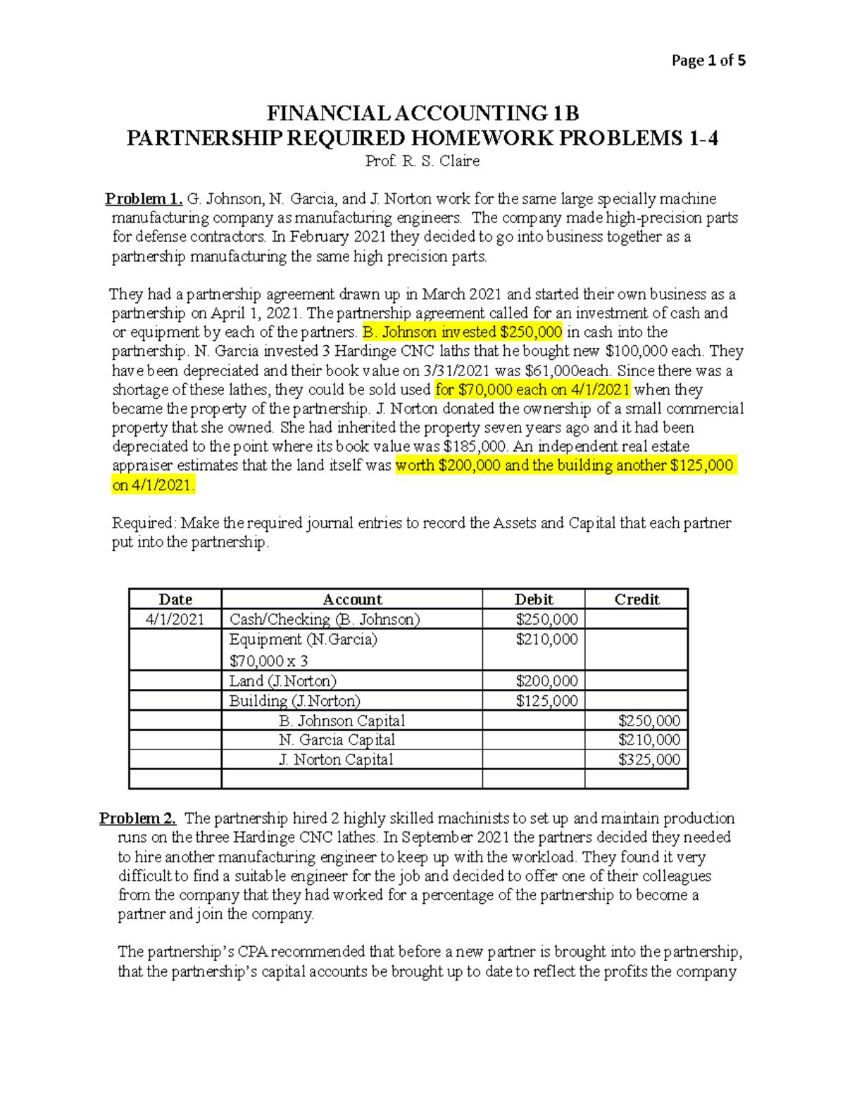 ACCT 1B REQ HW 5 W23 Tran - Homework - FINANCIAL ACCOUNTING 1B ...