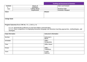 CA Eng 7 Q1 0102 SGAK - Lecture - Unit 1: Poetry Lesson 2: Elements Of ...