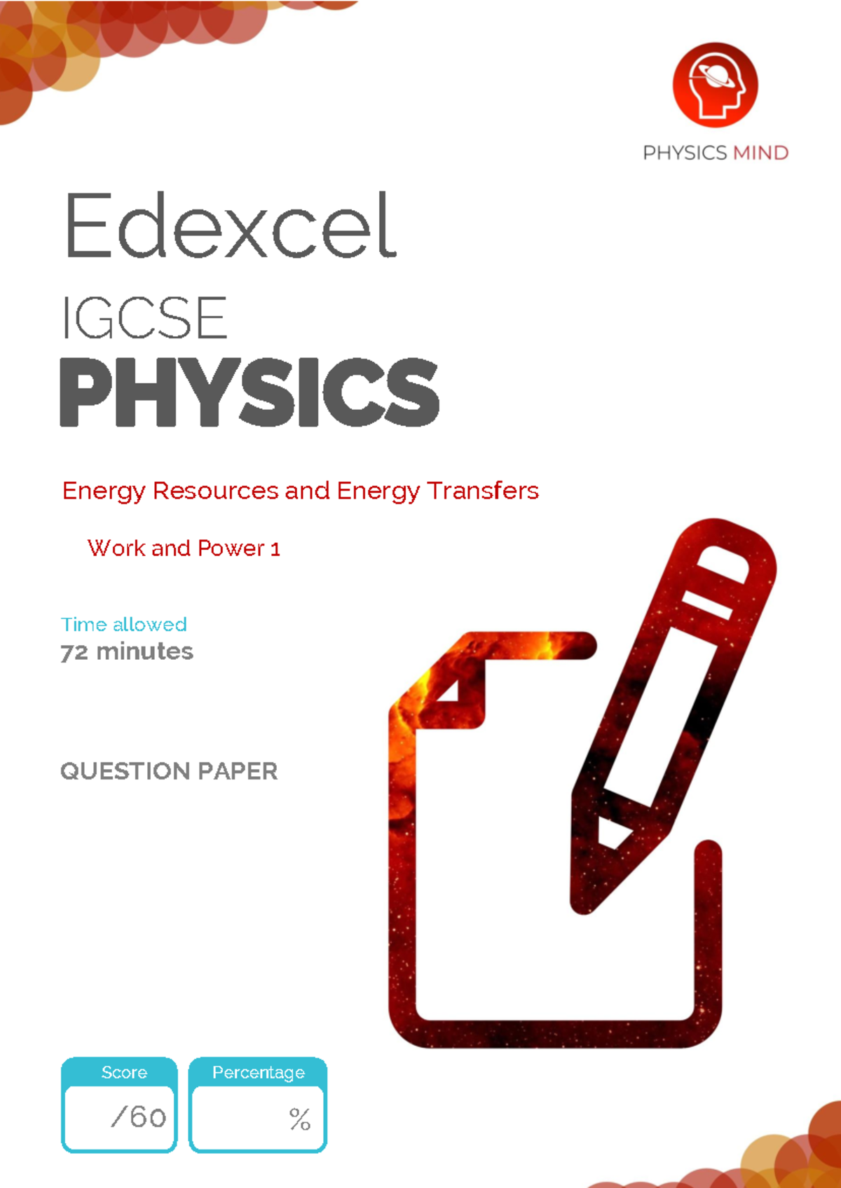 Work And Power 1 QP It Is Good 4 CELL BIOLOGY QUESTION PAPER 1