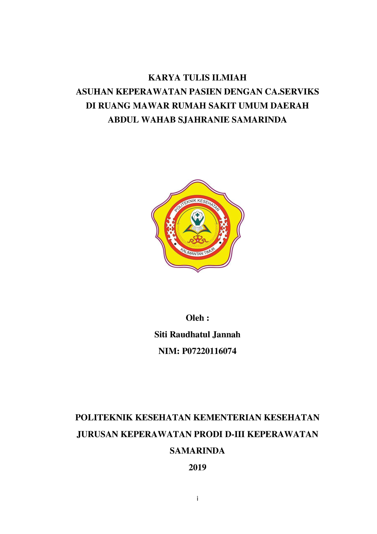 1 Halaman Sampul Depan Tbx (16 Files Merged) - I KARYA TULIS ILMIAH ...