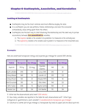 Stats lecture 1 - Statistic notes - Stats 301 ExamThursday , oct 14th ...