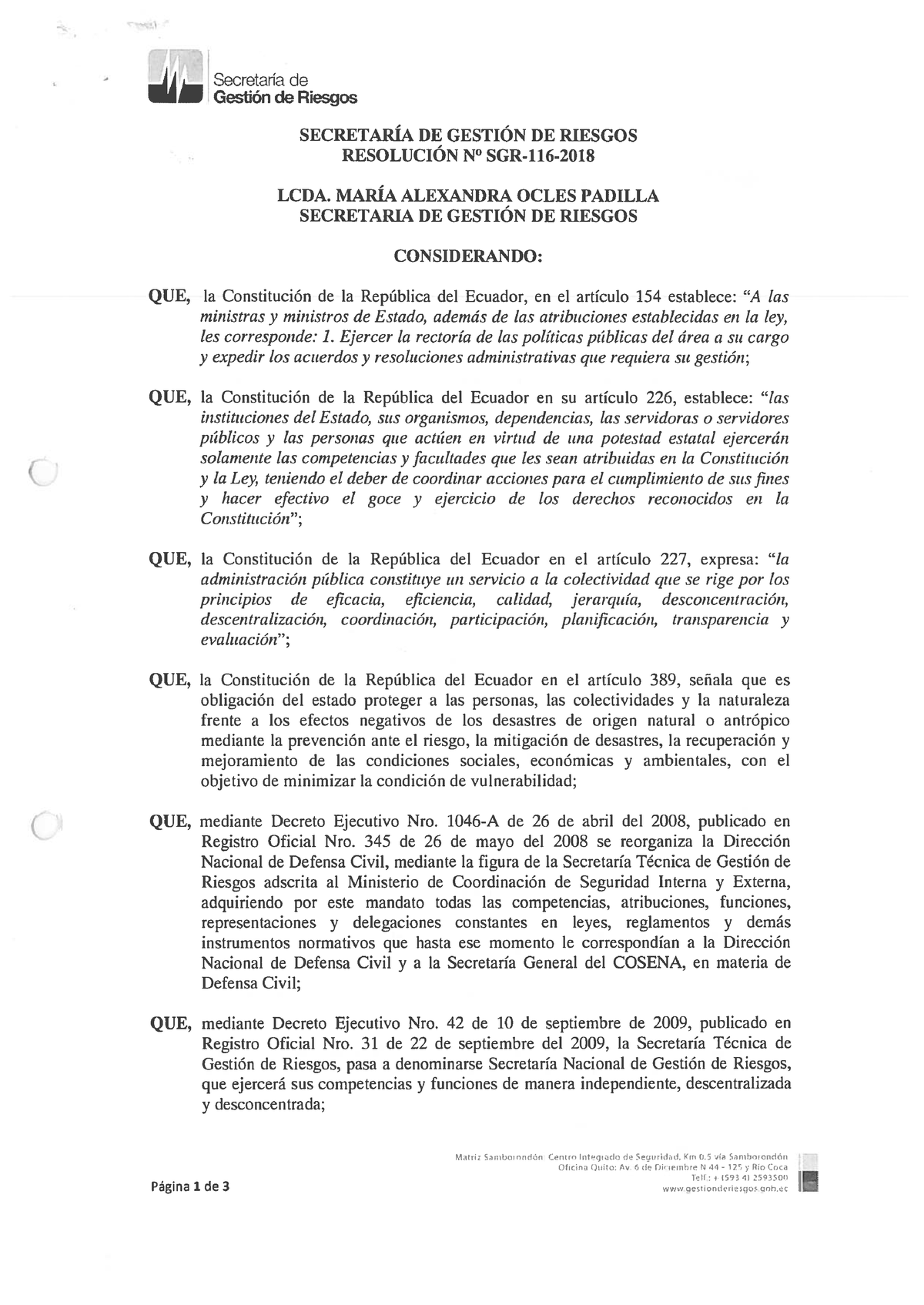 GUÍA PARA LA Conformación DE Comités Comunitarios DE Gestión DE Riesgos ...