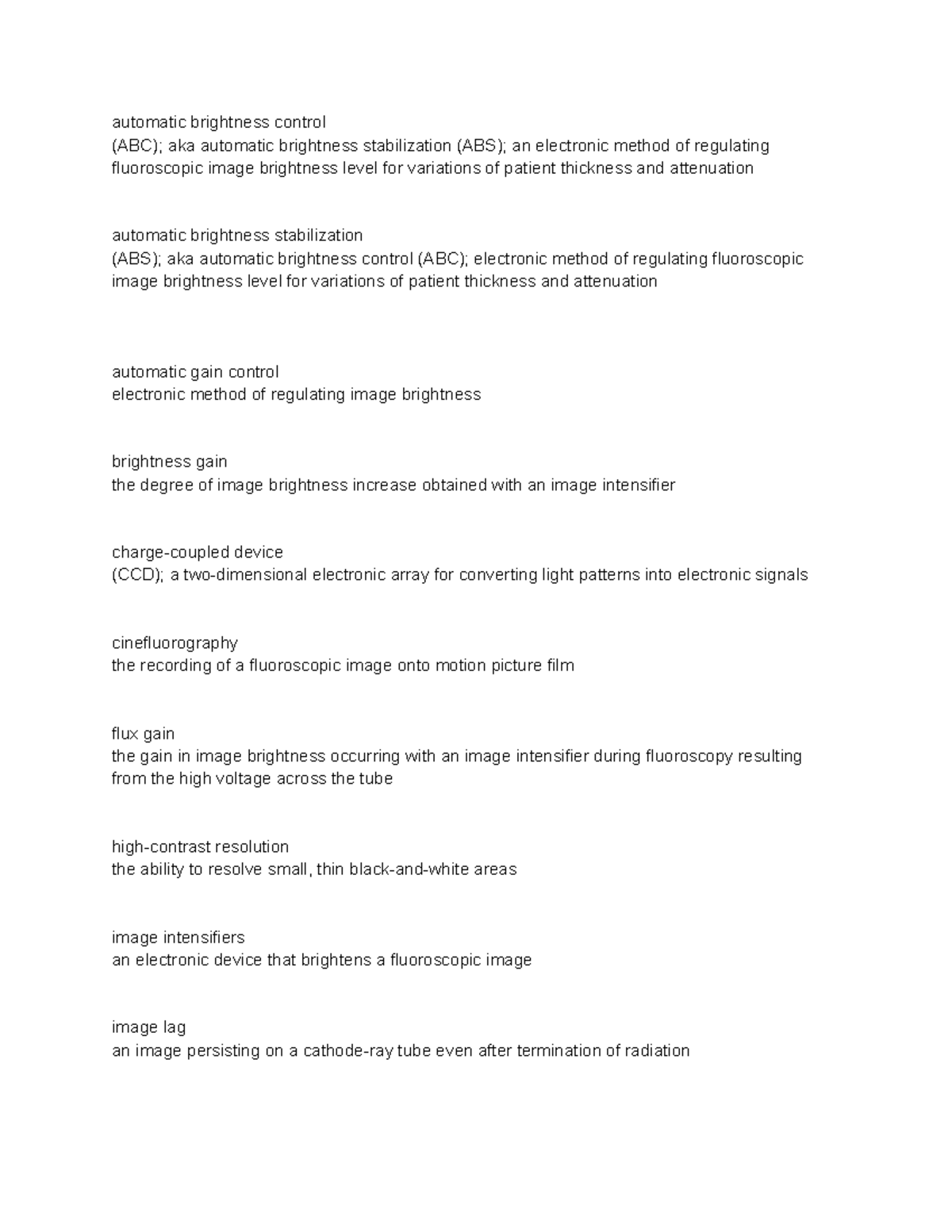 CS basics digital image processing - automatic brightness control (ABC ...