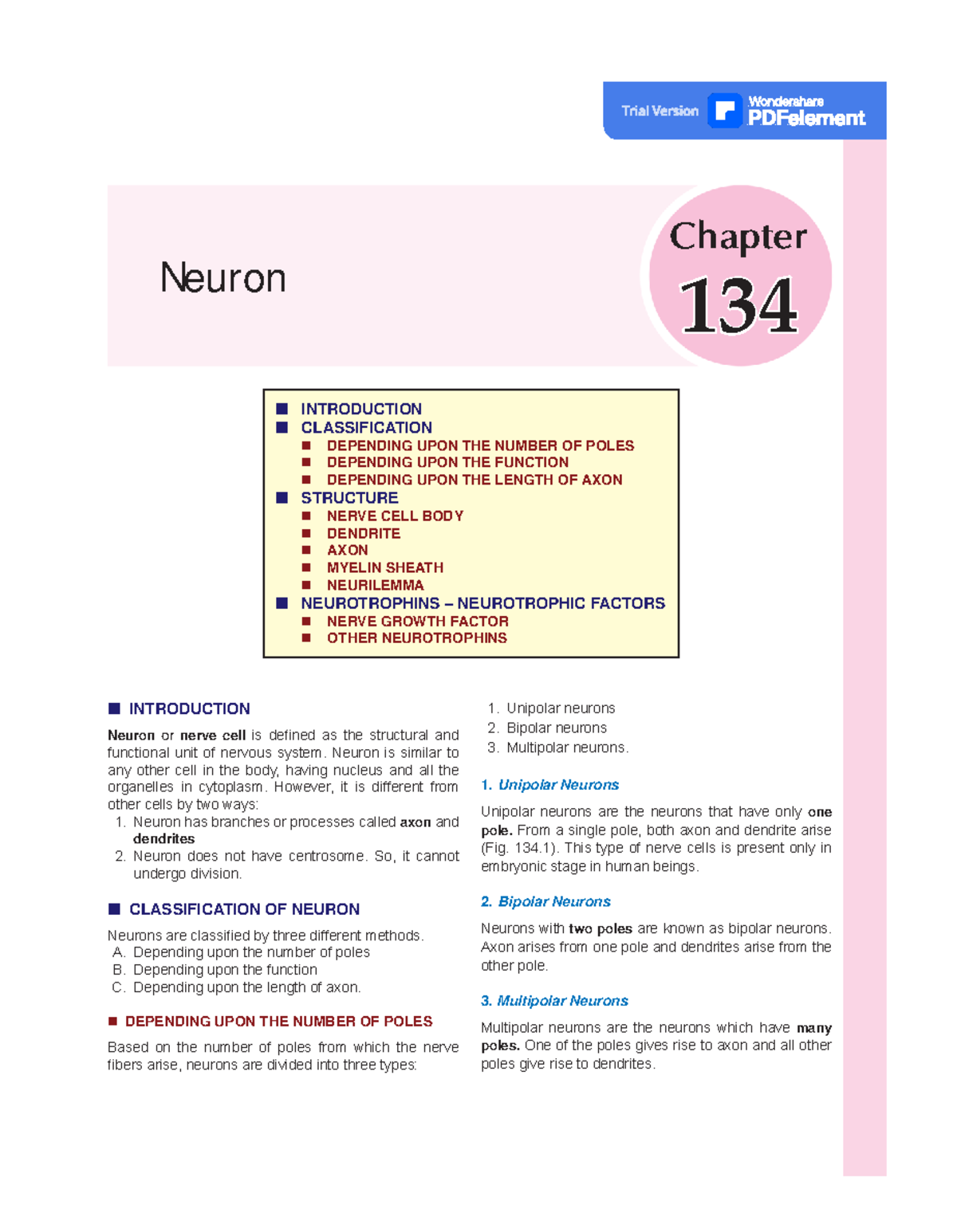 Neurons Summary Essentials Of Medical Physiology Neuron Chapter 134 Neurons Summary Essentials Of Medical Physiology Neuron Chapter 134