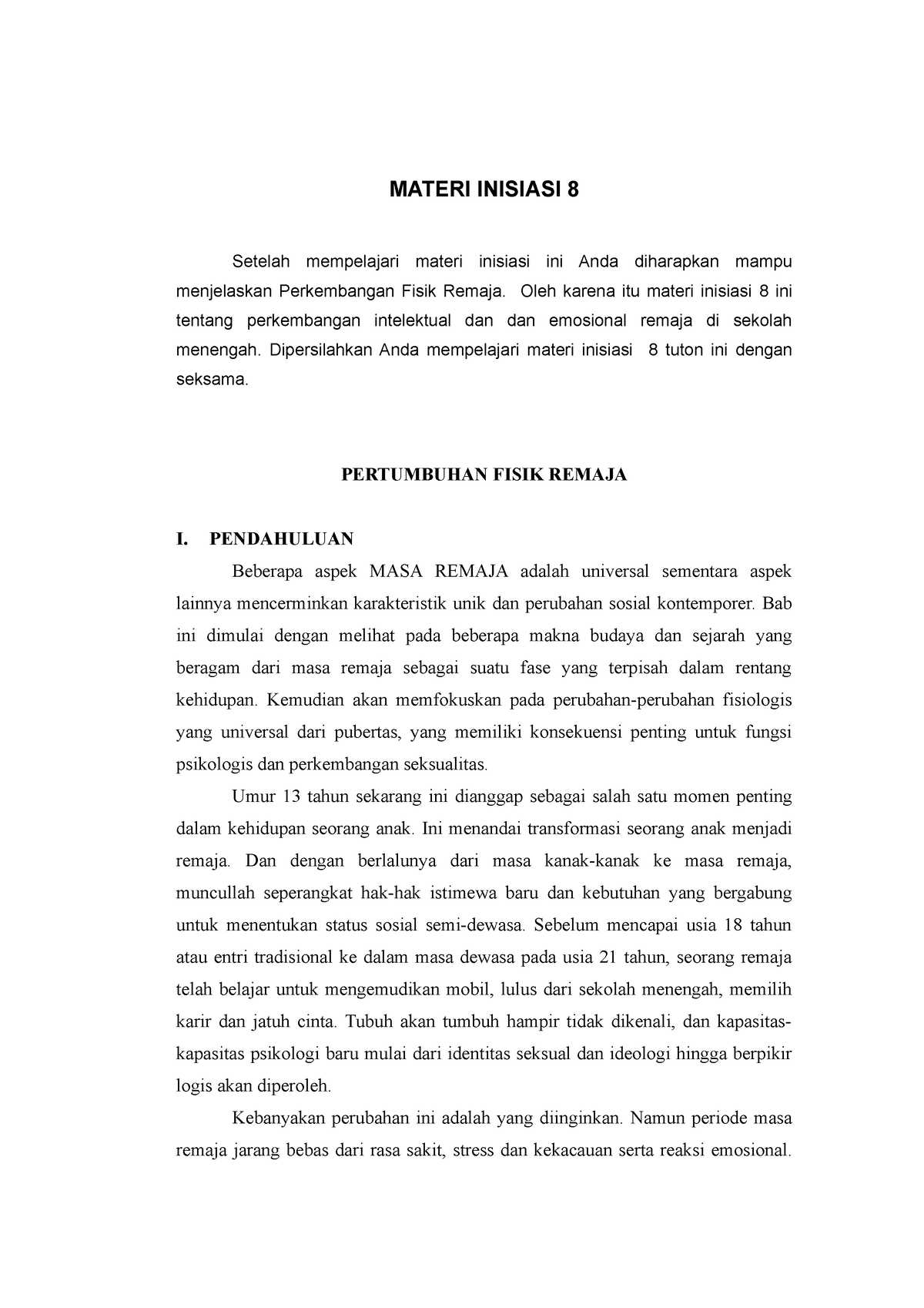 Inisiasi Tuton 8.MKDK4002 - MATERI INISIASI 8 Setelah Mempelajari ...