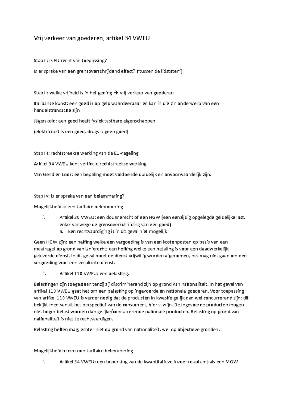 Schema Vrij Verkeer Van Goederen - Vrij Verkeer Van Goederen, Artikel ...