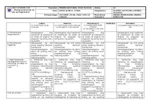 FIL10-Q4-MOD1 - FIL10-Q4-MOD1 - Filipino Ikaapat Na Markahan – Modyul 1 ...