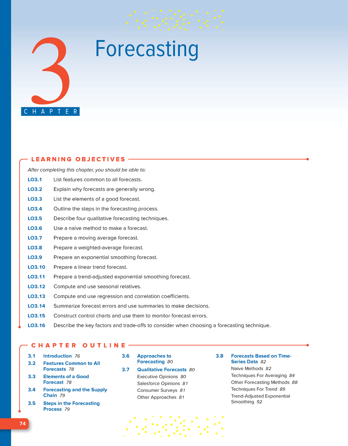 Book Chapter 3-Forcasting - 74 3 Introduction 76 3 Features Common To ...