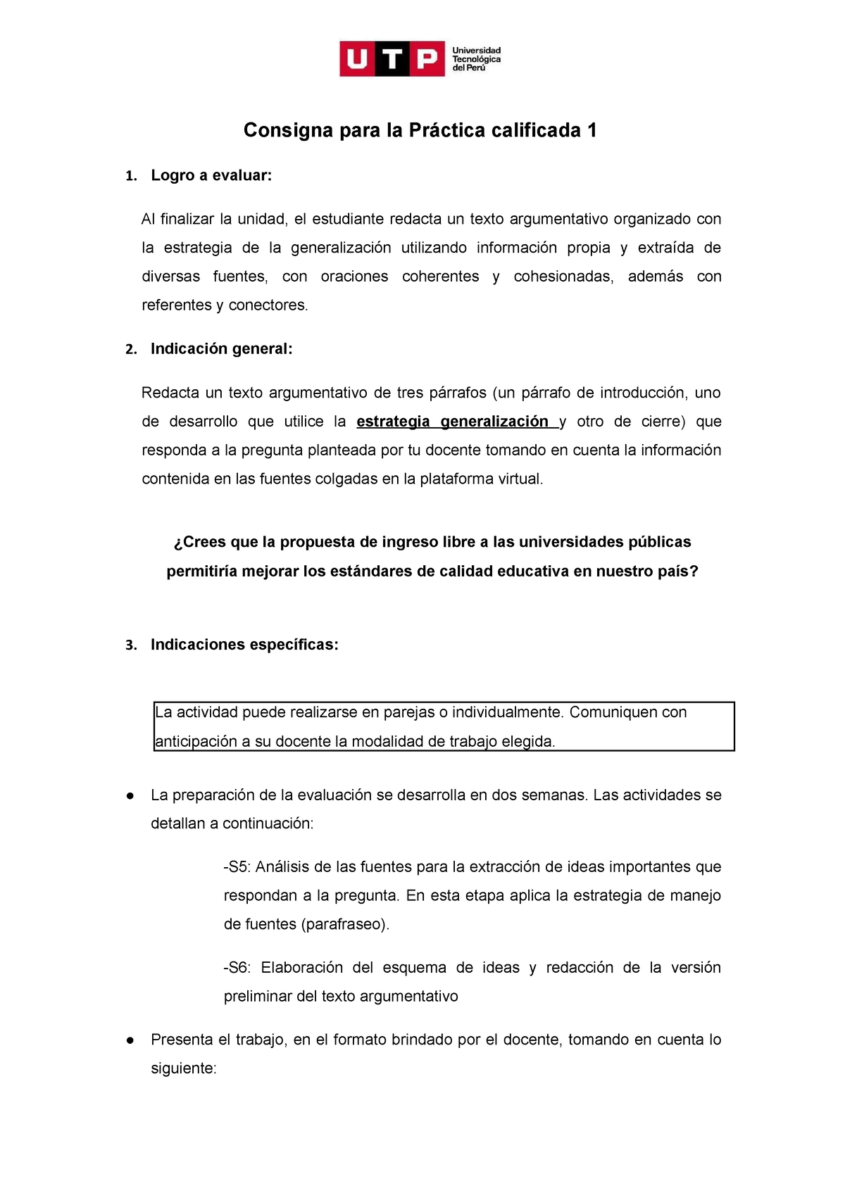 EA AL01 PC1Consigna 23C2A.docx - Consigna Para La Práctica Calificada 1 ...