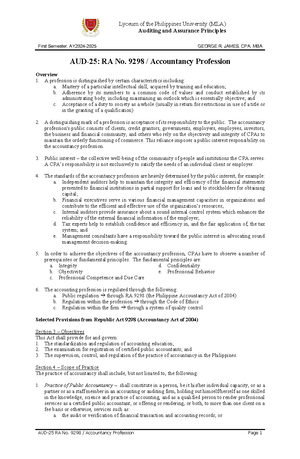 Operation Auditing Notes - Assemble to Order: In MTS: Companies produce ...