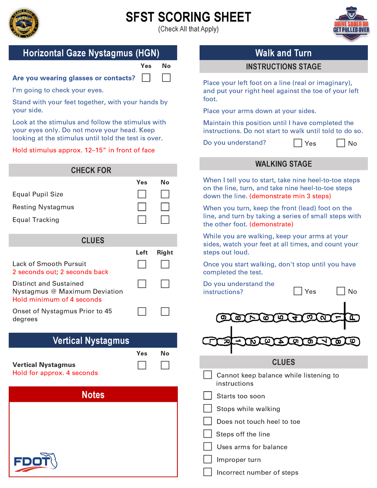 SFST Clipboard Draft 18-0214 (v6) - SFST SCORING SHEET (Check All that ...