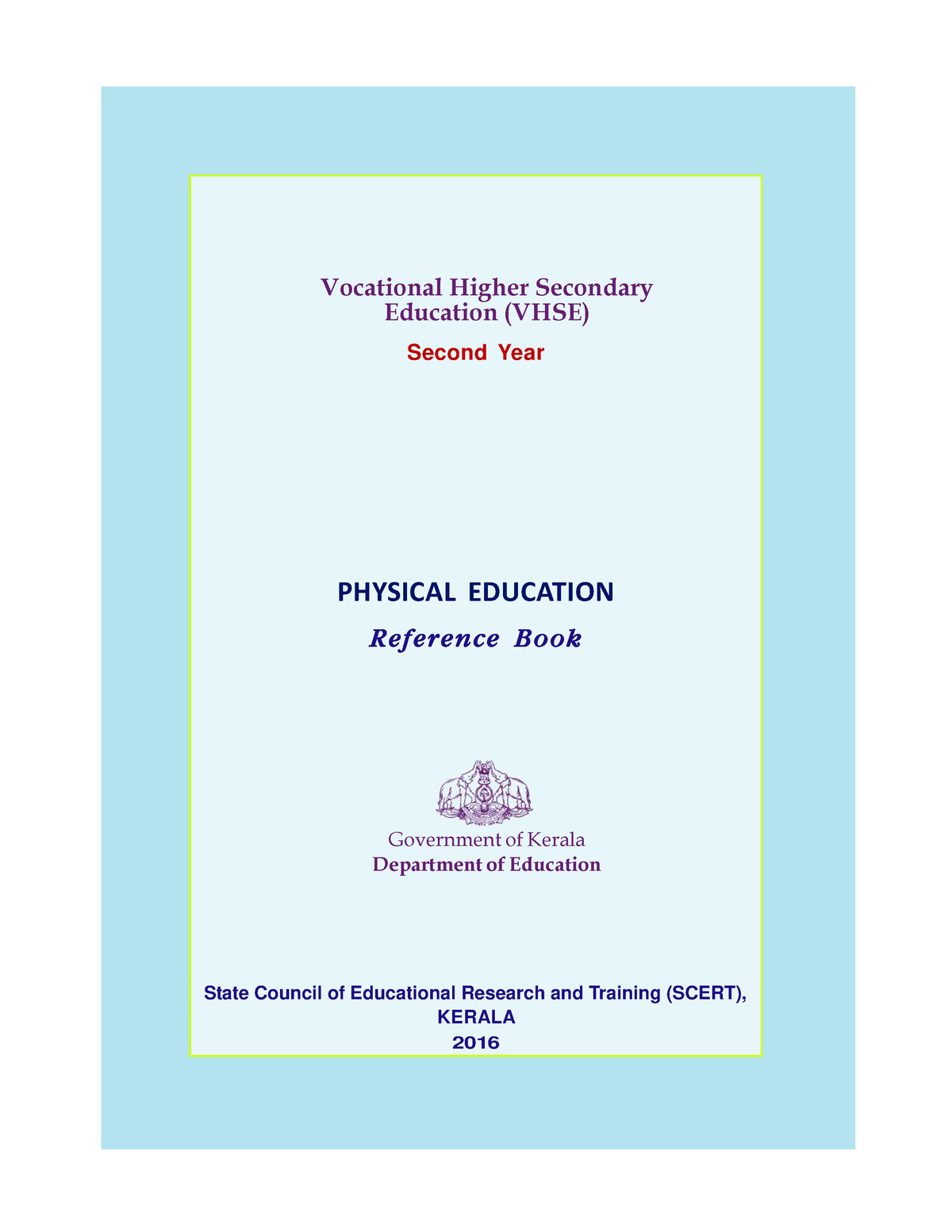 kerala university open course physical education syllabus