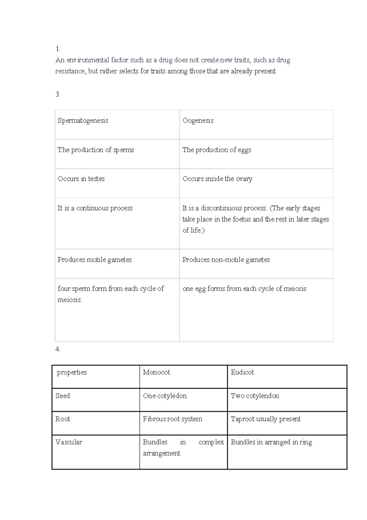 Biology-final - biology - 1. An environmental factor such as a drug ...