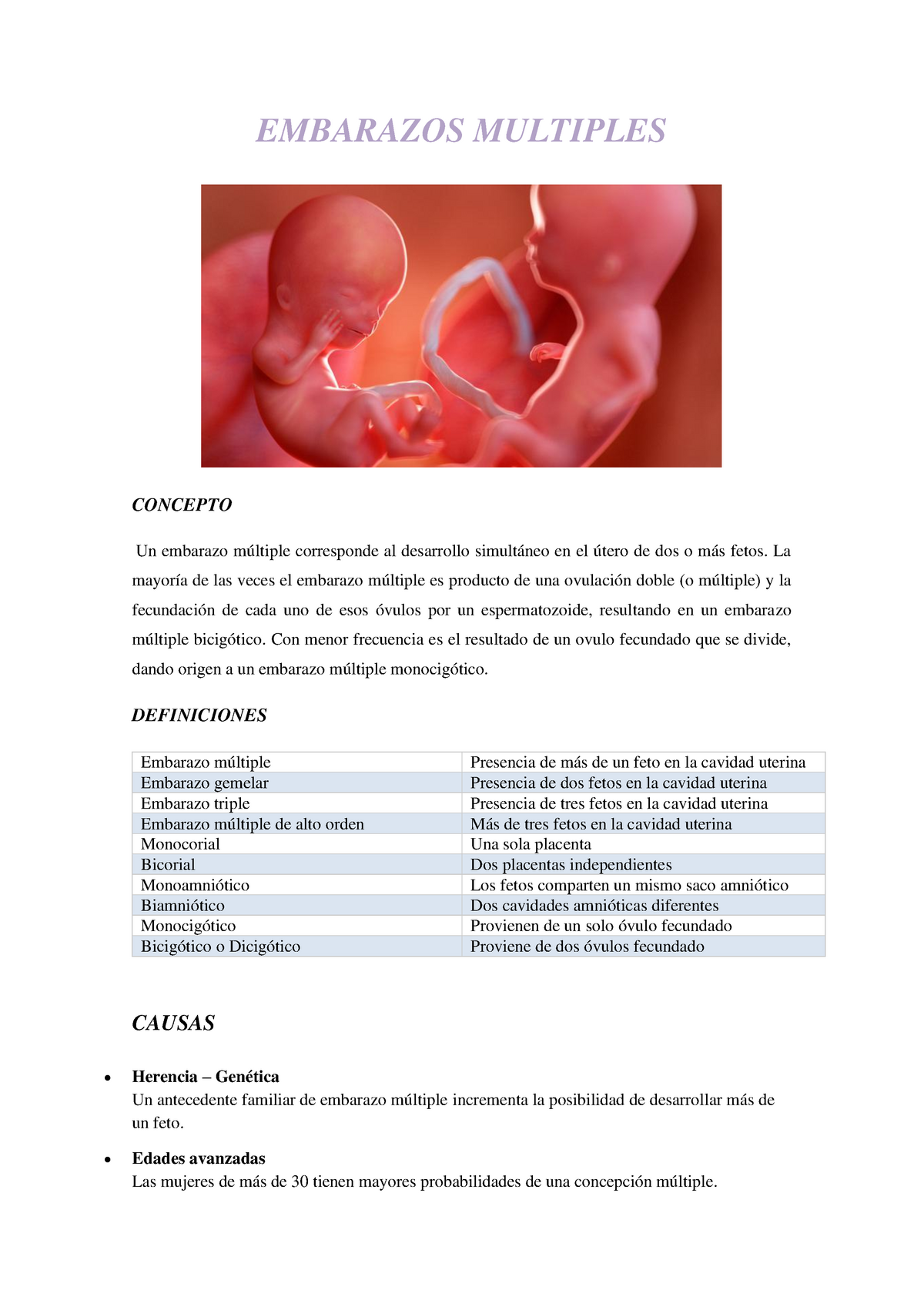 Test embarazo orders gemelar