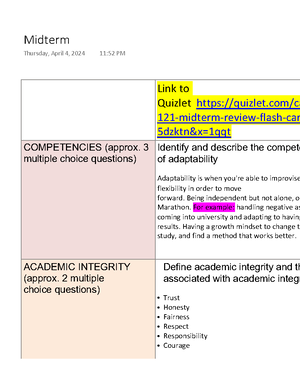 EC140 - Cheat Sheet for Midterm - Chapter 9-10: Macroeconomics is just ...