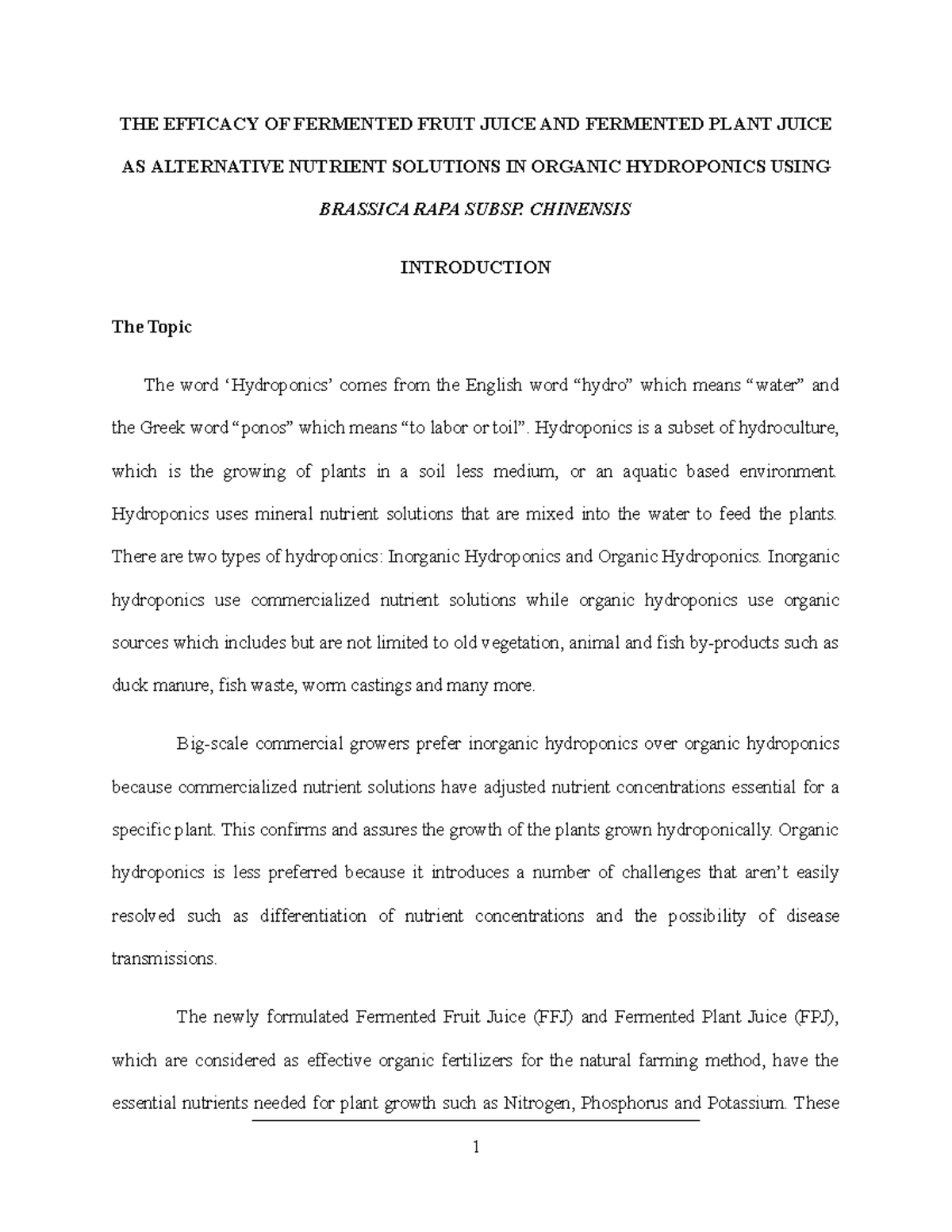 thesis about fermented fruit juice pdf